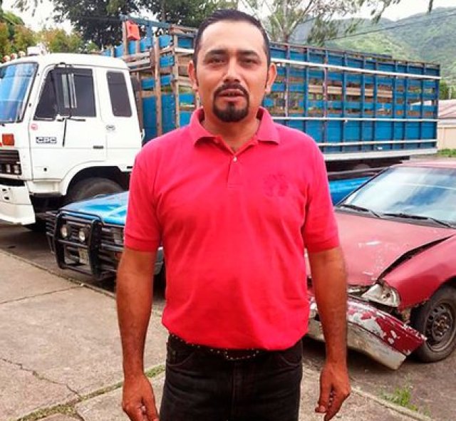 Oliver Montenegro fue asesinado el 23 de enero de 2019, mientras trabajaba en su finca, en la montaña de Kilambé, Jinotega. (Cortesía)