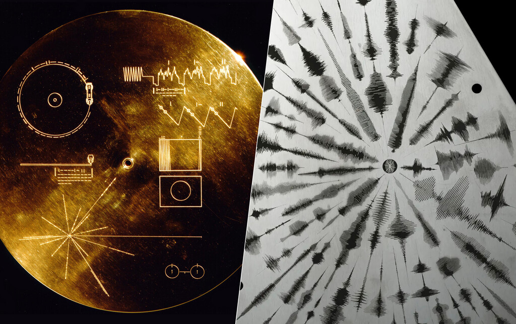 Las Voyager llevaron al espacio un mensaje de la humanidad en un disco de oro: así será el de la sonda Europa Clipper