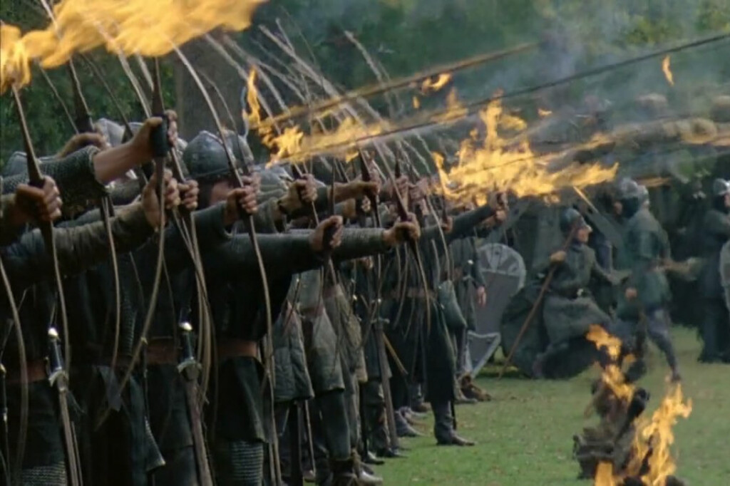 Las flechas incendiarias son el arma favorita de las ficciones medievales. En realidad no servían para nada