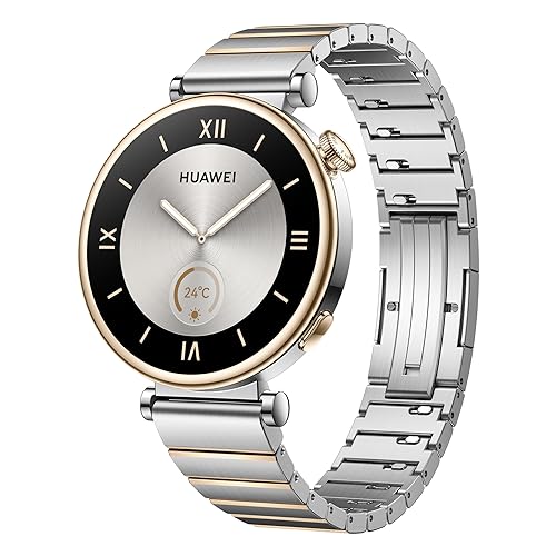 Huawei Watch GT 4 - Reloj Inteligente para Mujer, rastreador de Actividad Compatible con iOS y Android, monitoreo de Salud 24 Horas, Incluyendo gestión específica de la Salud de la Mujer, batería de